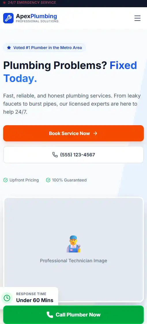 Mobile responsive view