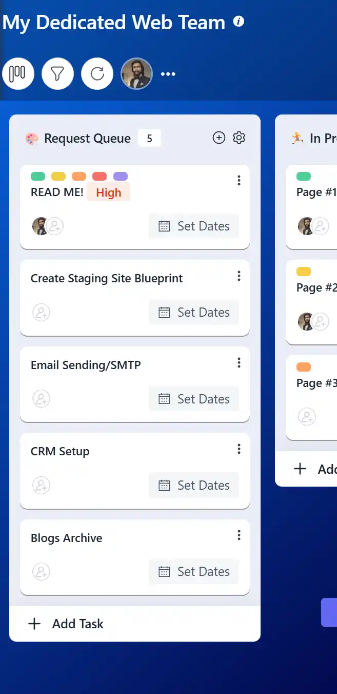 Soluify Mobile Interface